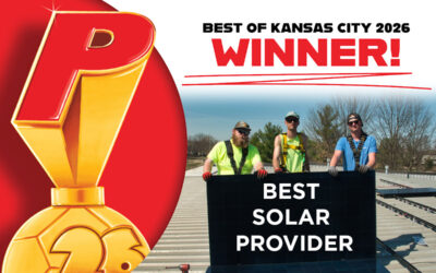 Good Energy Solutions Named Best Solar Provider in Kansas City